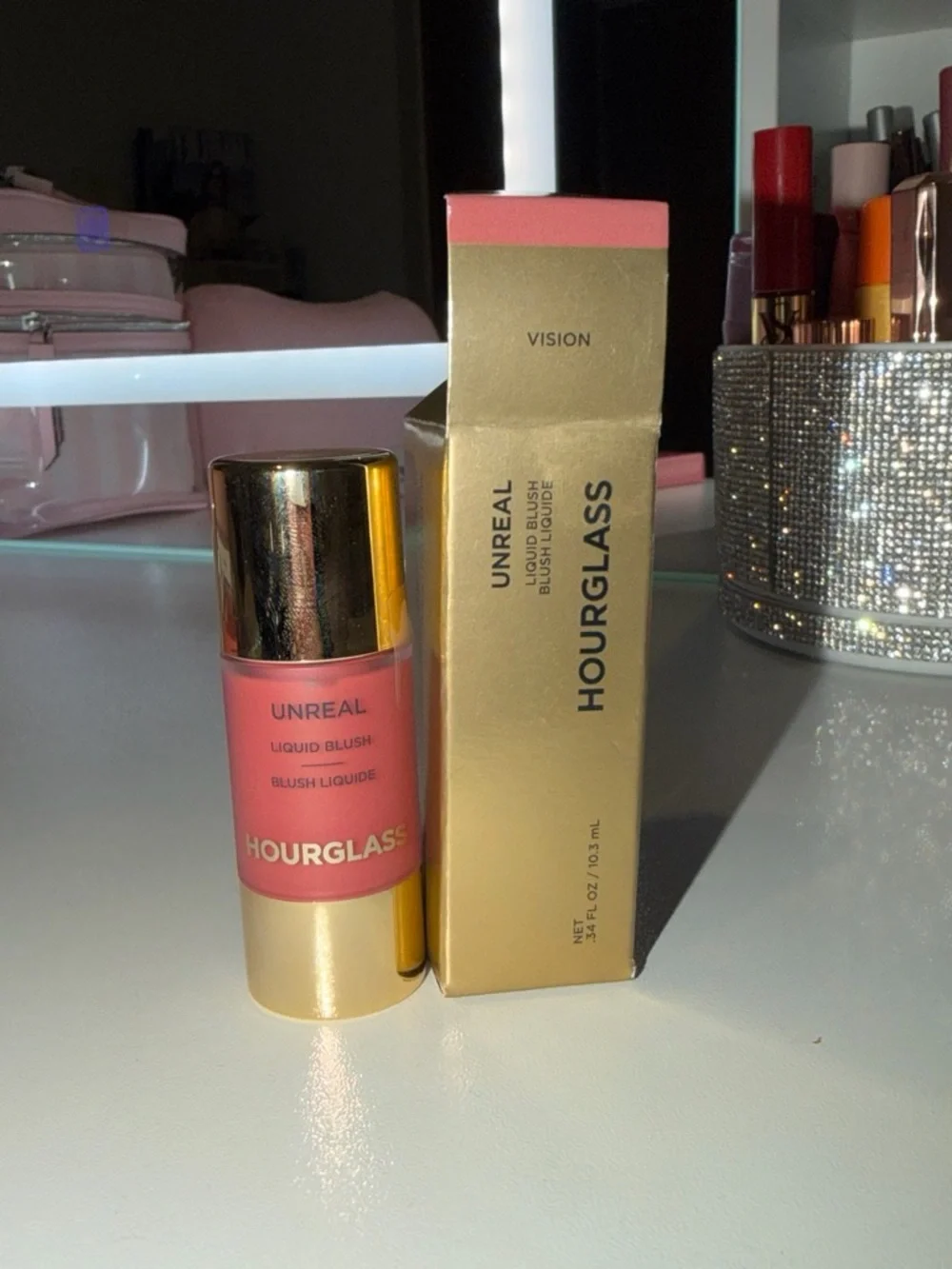 Hourglass Unreal Liquid Blush — Vision Pink-Coral